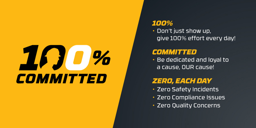 100% Committed